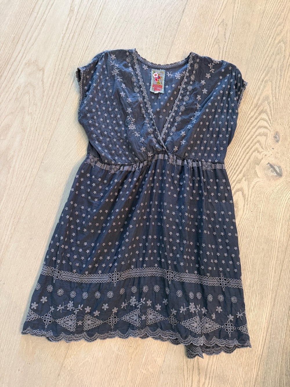 Bohemian v neck dress